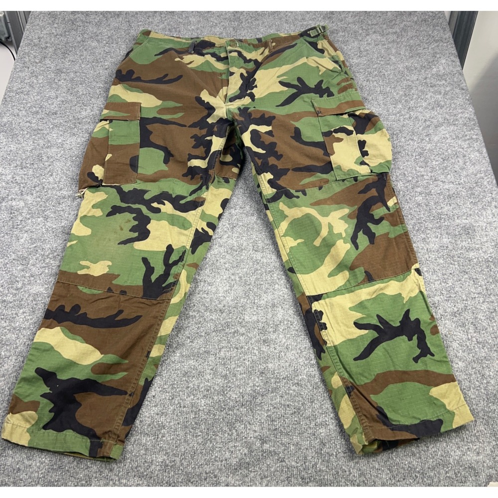Propper International Woodland Camo BDU Cargo Pants XL Regular Ripstop Military